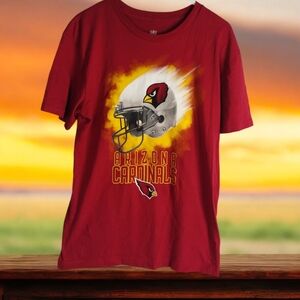 Arizona Cardinals Helmet Team NFL Football Shirt Size Large